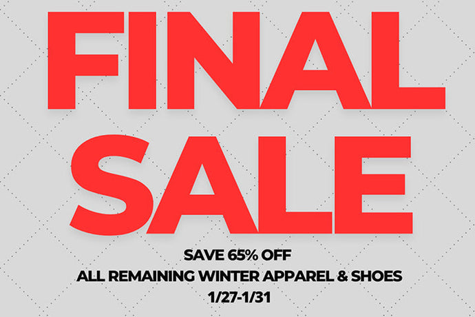 Final Sale Save 65% OFF!