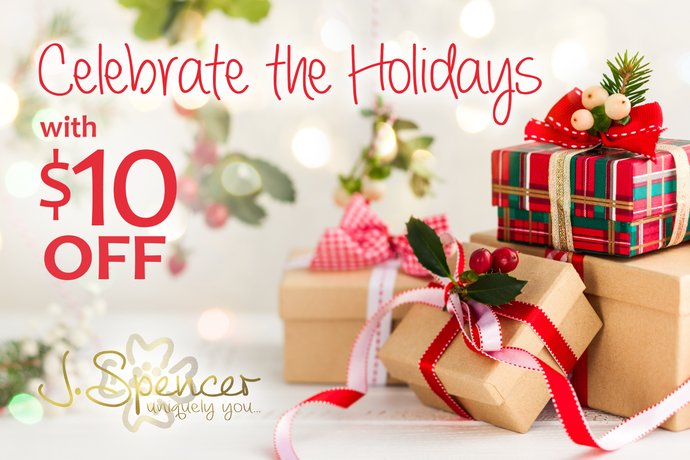 Save $10 on Holiday Shopping