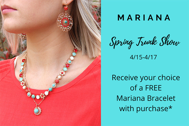 Mariana Spring Trunk Show and Gift with Purchase – J. Spencer