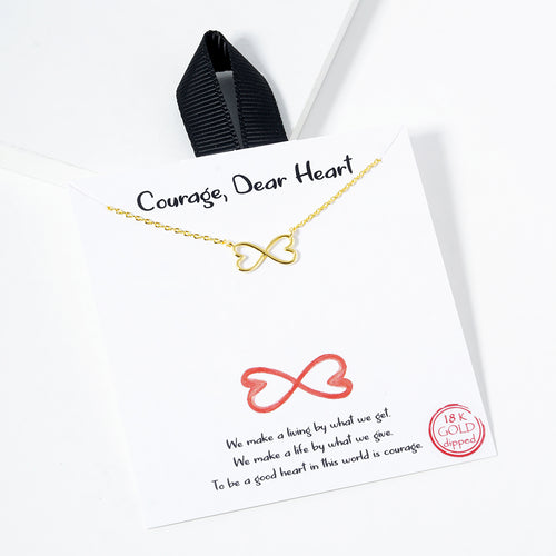 Courage Necklace Gold