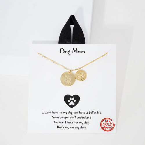 Dog Mom Necklace