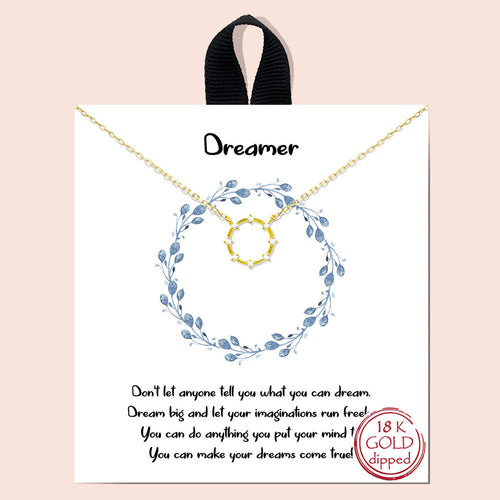 Dreamer Necklace Gold