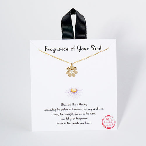 Fragrance of Your Soul Necklace Gold