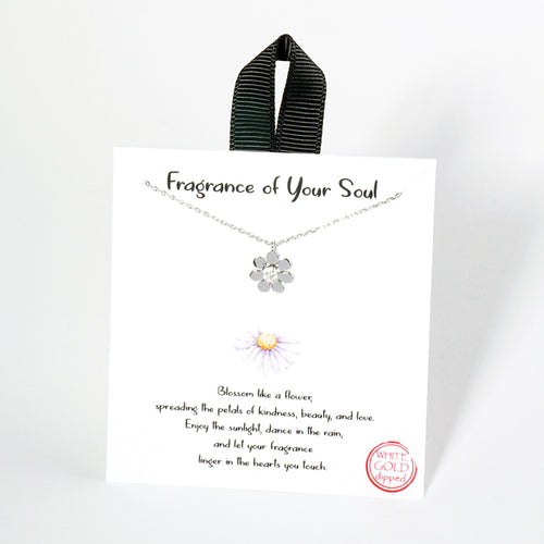 Fragrance of Your Soul Necklace Silver