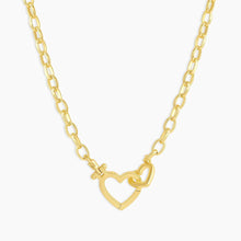 Gorjana Parker Heart Necklace Gold