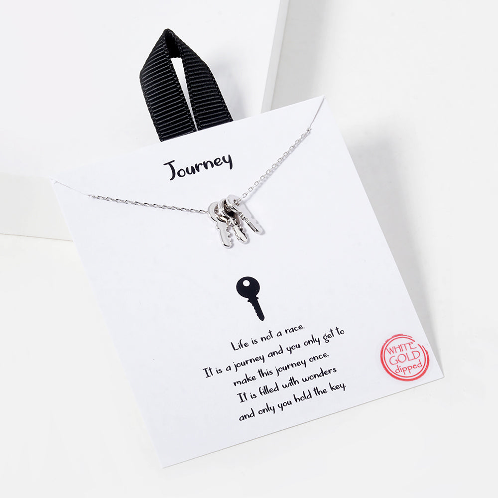 Journey Necklace Silver