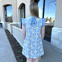 Palm Beach Dress Blue