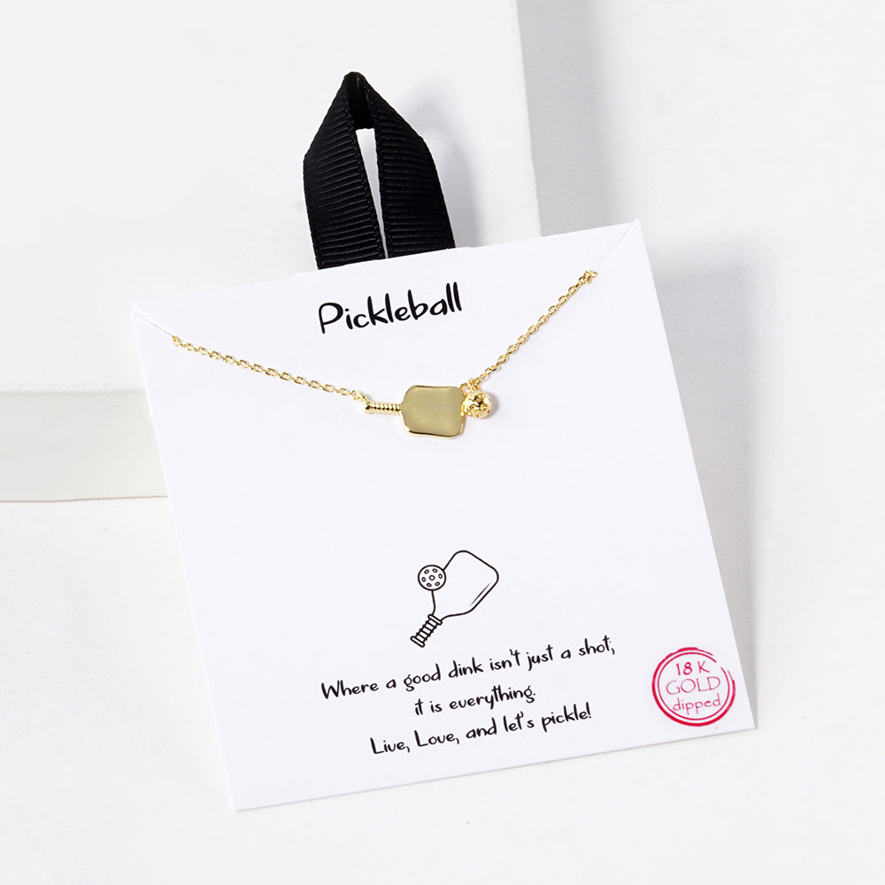 Pickleball Necklace