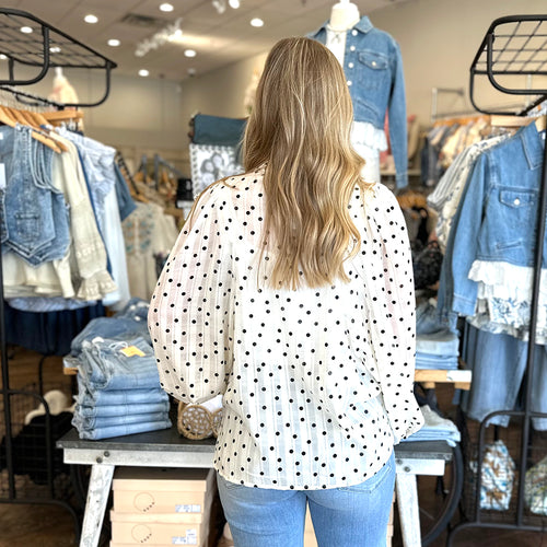 Reese Polka Dot Blouse