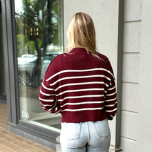 Rep Stripe Sweater