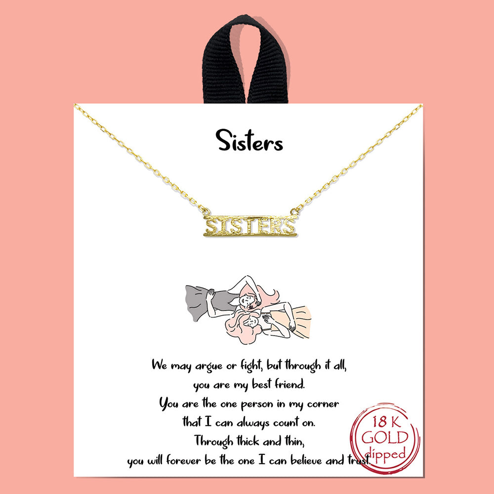 Sisters Necklace