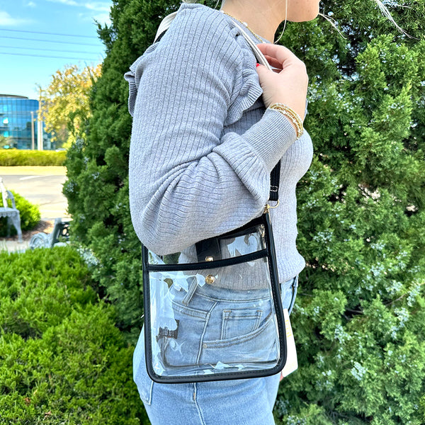 Clear Messenger Bag